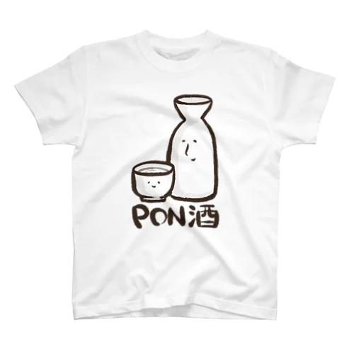 PON酒。 Regular Fit T-Shirt