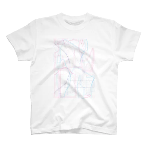実物大型紙（３色） Regular Fit T-Shirt