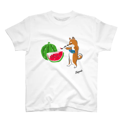 SUMMER柴犬 スタンダードTシャツ