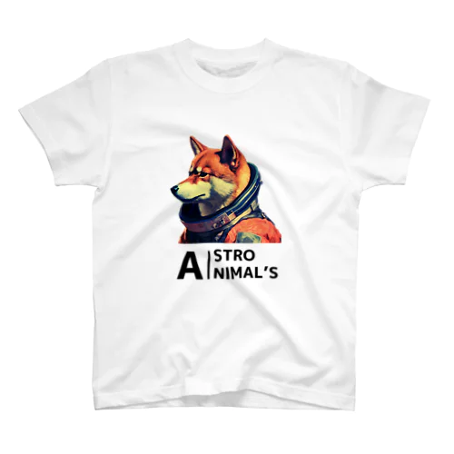 ASTRO ANIMAL'S shiba inu Regular Fit T-Shirt