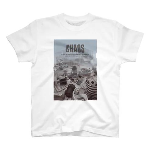 chaos（白） Regular Fit T-Shirt