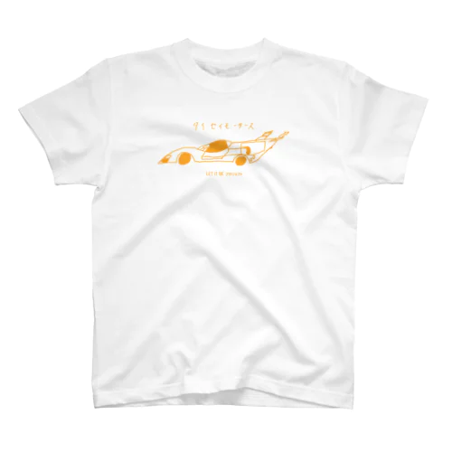 TI-１オレンジ背面70’sロゴ Regular Fit T-Shirt