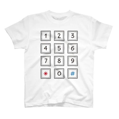 プッシュ電話 Regular Fit T-Shirt