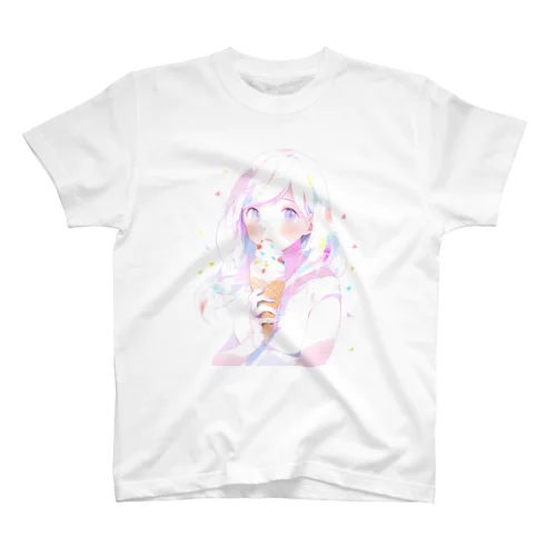 暑い夏はアイスだ007 スタンダードTシャツ