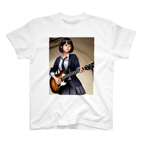 ギター女子 Regular Fit T-Shirt