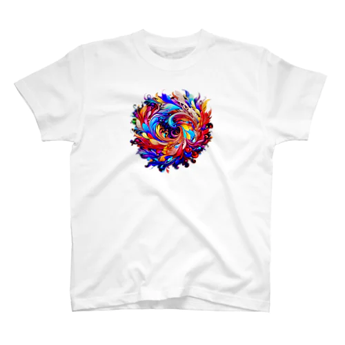 Rainbow Circle Regular Fit T-Shirt