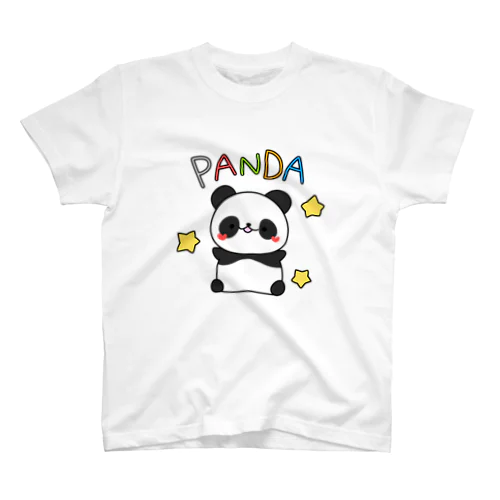 パンダpandaぱんだ！ Regular Fit T-Shirt