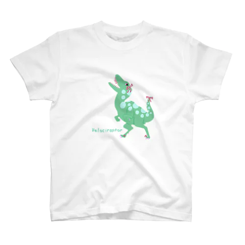 ヴェロキラプトル(リボン) スタンダードTシャツ