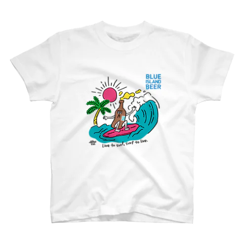 BLUE ISLAND SURFER Regular Fit T-Shirt