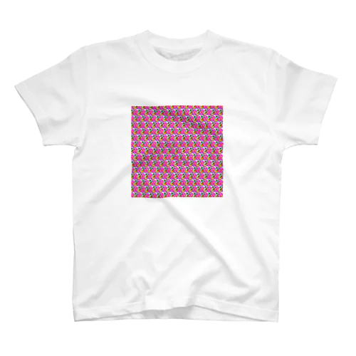 照れてるズ゛ by AI模様 Regular Fit T-Shirt