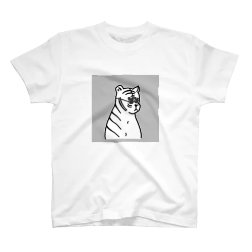 白いトラ -VARIOUS TIGERS #0008 Regular Fit T-Shirt