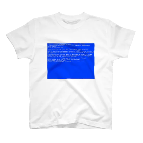 BSOD(Blue Screen of Death) Regular Fit T-Shirt