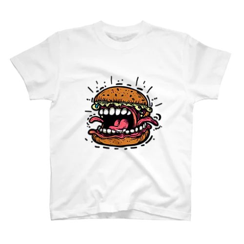 ■モンスターバーガー【ハンバーガー】 Regular Fit T-Shirt