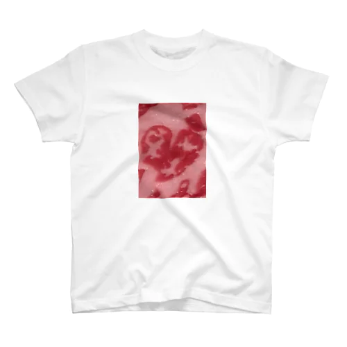 meatfont_Heart(お肉フォント) Regular Fit T-Shirt