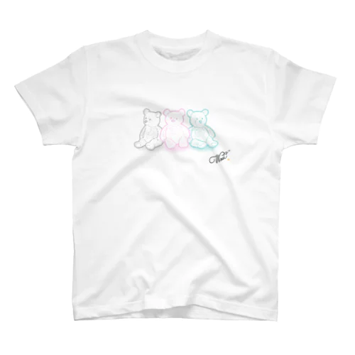 優しいくまちゃん達 Regular Fit T-Shirt