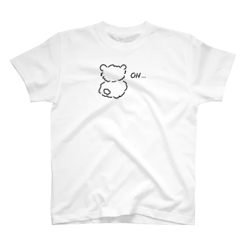 後ろ姿ワンちゃん Regular Fit T-Shirt