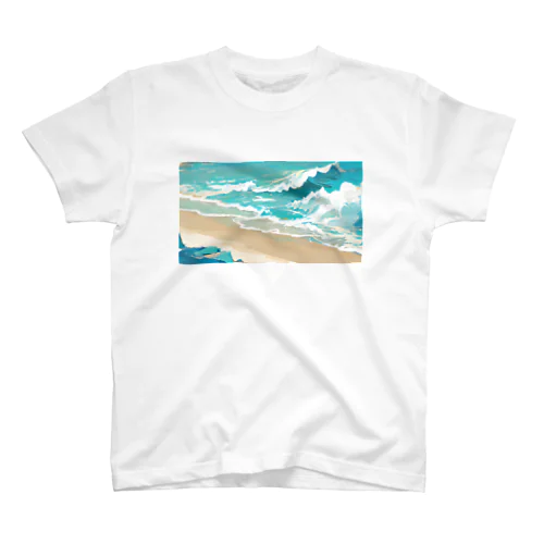 蒼い海 Regular Fit T-Shirt