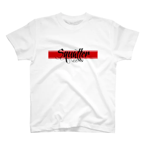 Squatter Redline Logo Tee Regular Fit T-Shirt