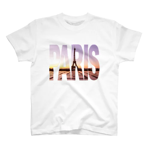 France Paris Sunrise フランス パリ 日の出 スタンダードTシャツ