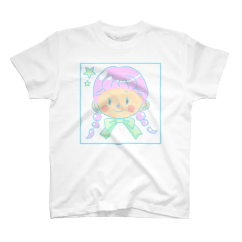 おさげの女の子 スタンダードTシャツ