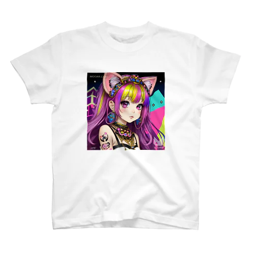 Neko-Mimi-PrismGirls Regular Fit T-Shirt
