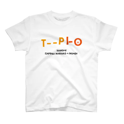 AI生成テキスト#06 黒テキスト Regular Fit T-Shirt
