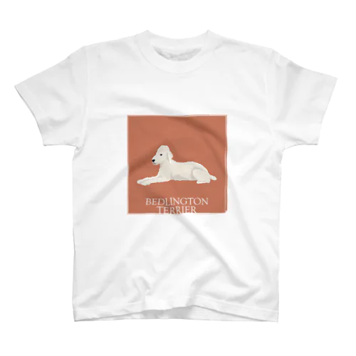 My favirite terriers drom A to Z　~B~ BEDLINGTON TERRIER スタンダードTシャツ