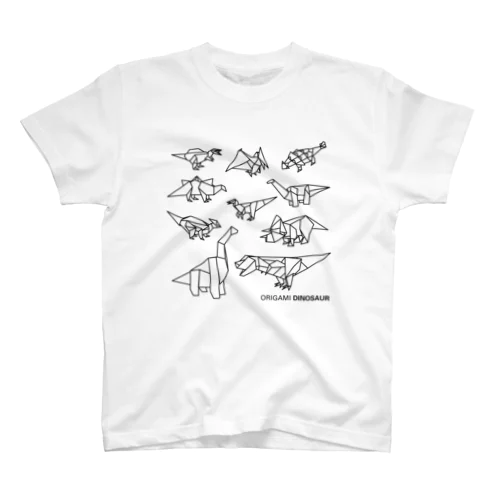 ORIGAMI DINOSAUR Regular Fit T-Shirt