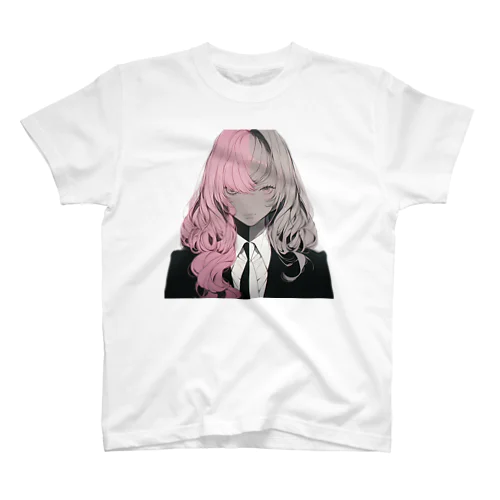 black suit girl スタンダードTシャツ