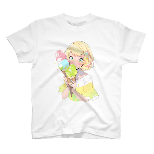 夏だ！アイスだ 017 スタンダードTシャツ