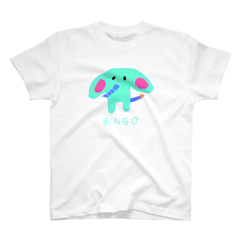 ゾウのビンゴ Elephant BINGO Regular Fit T-Shirt