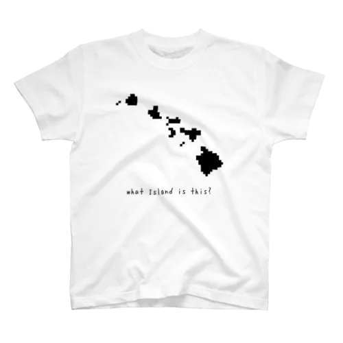 Hawaii map スタンダードTシャツ