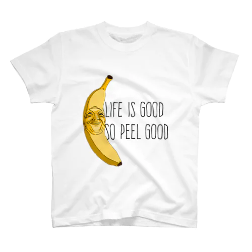 Life Is Good So Peel Good Regular Fit T-Shirt