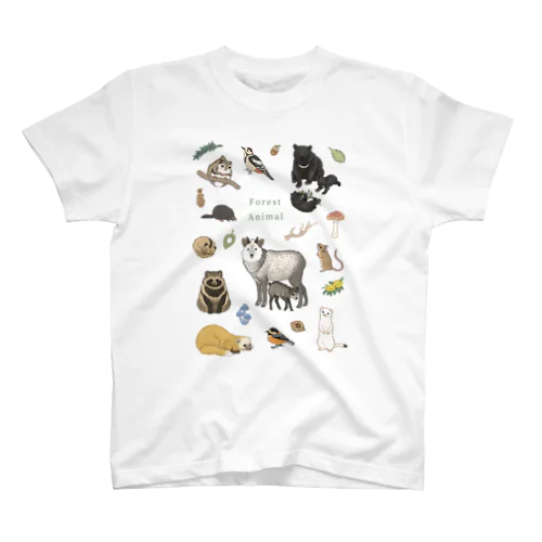 Forest Animal スタンダードTシャツ