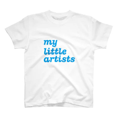 My Little Artists - Blue Font Tee スタンダードTシャツ