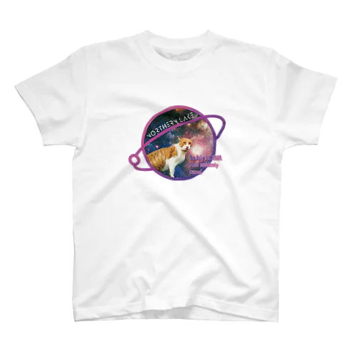 Space cat meto by NLD Regular Fit T-Shirt