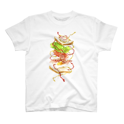 躍動するサンドイッチ Regular Fit T-Shirt