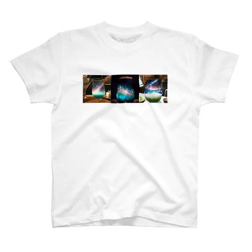 Galaxy Cocktail【ギャラクシーカクテル】タイルデザイン（横長） Regular Fit T-Shirt