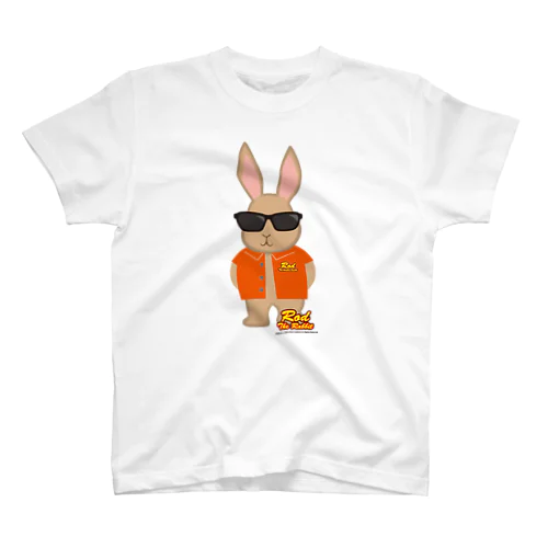 Rod the rabbit【直立サングラスあり】 スタンダードTシャツ