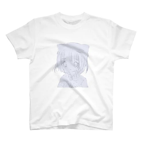 つめたい・にゃんにゃん Regular Fit T-Shirt