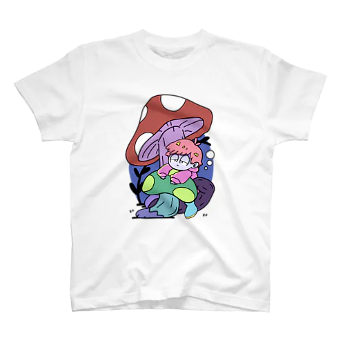 ネボスケキノコ Regular Fit T-Shirt