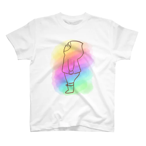 Kuribow saw a rainbow Regular Fit T-Shirt