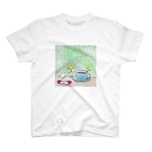 テーミス、雨の窓辺 スタンダードTシャツ