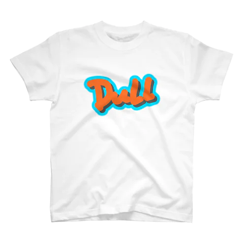 DuLL／無気力系 ロゴ Regular Fit T-Shirt