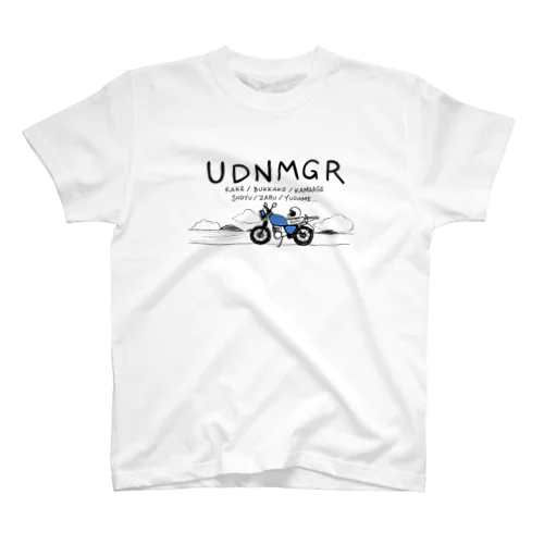 UDNMGR「うどん巡り」”岐” スタンダードTシャツ