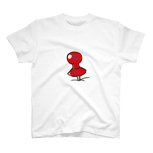 Pins！(red) Regular Fit T-Shirt