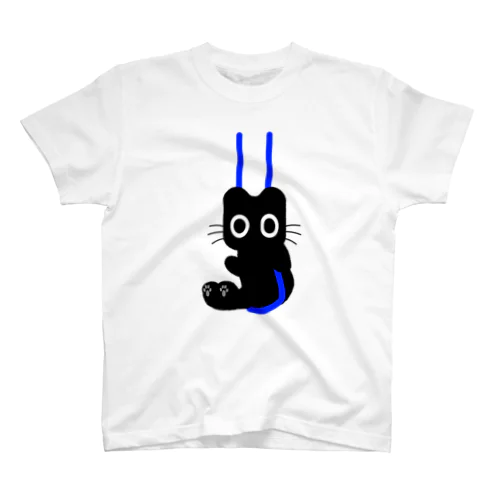 くろねこクロル（ブランコ） Regular Fit T-Shirt