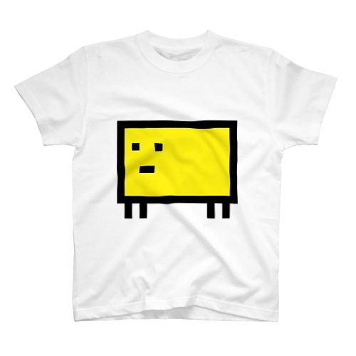 黄色しかく。 Regular Fit T-Shirt