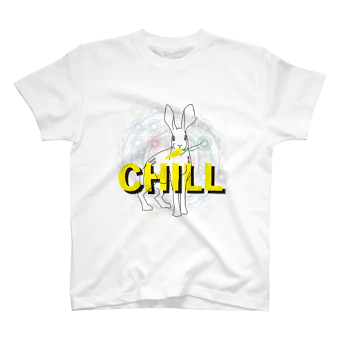 CHILL_RABBIT スタンダードTシャツ