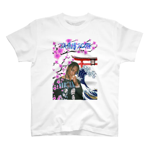 Travis Scott / Rap tee スタンダードTシャツ